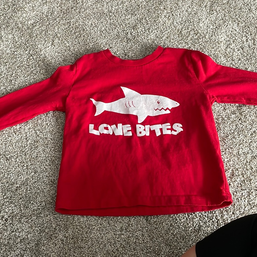 Boys Valentine shirt 3t